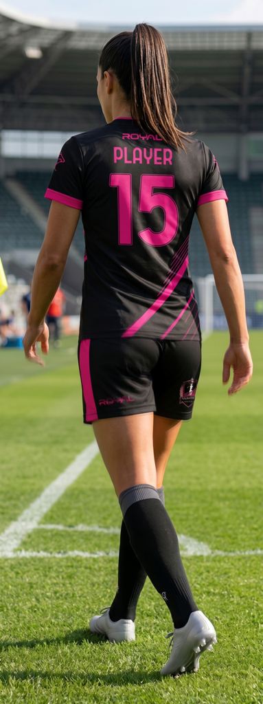 Completo home WoMentis F.C. visto da dietro